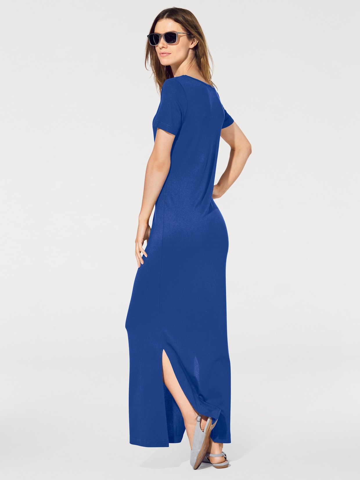 heine Jersey-Kleid - royalblau