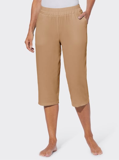 Capri-Freizeithose - camel