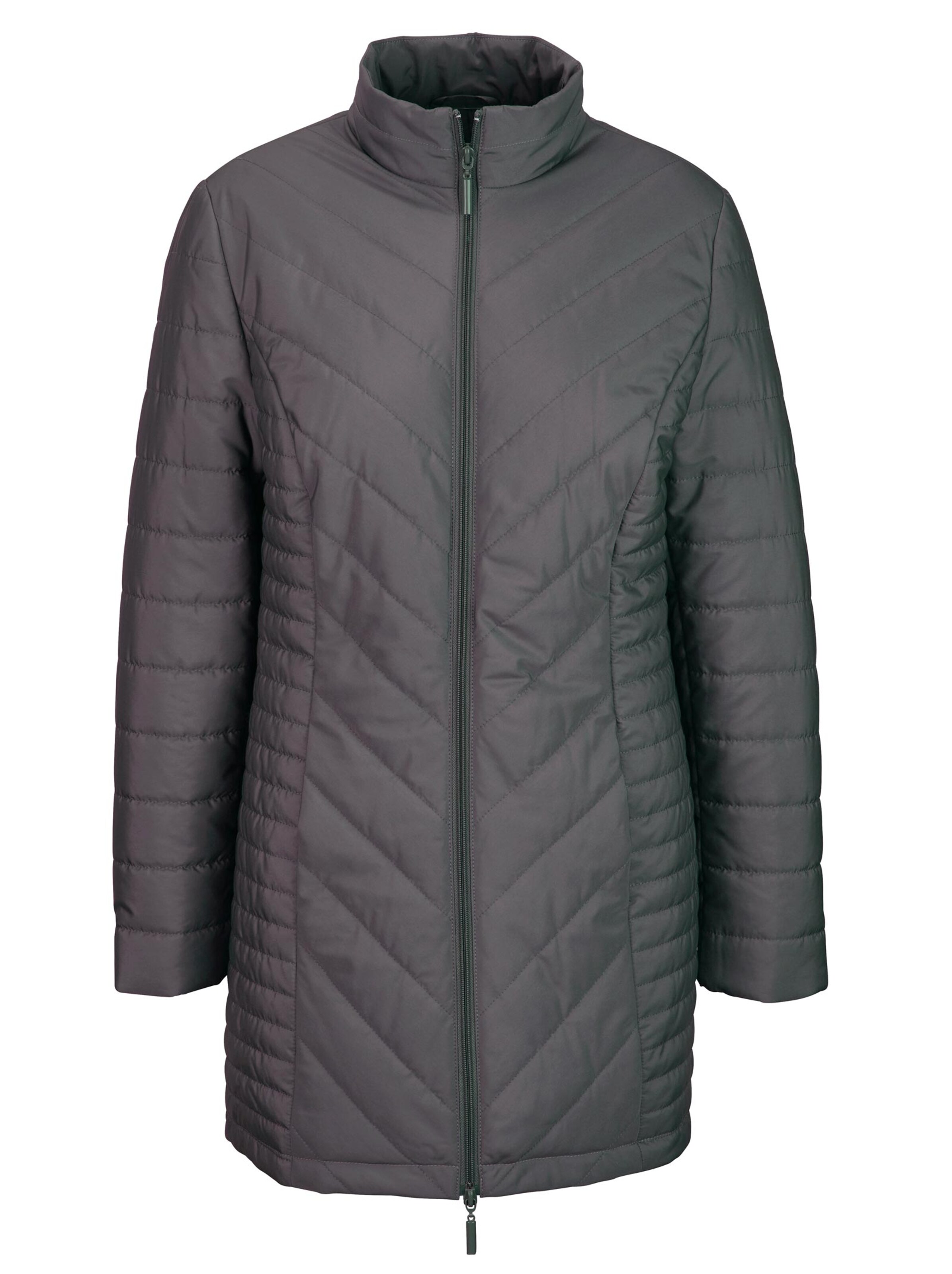 Steppjacke - anthrazit