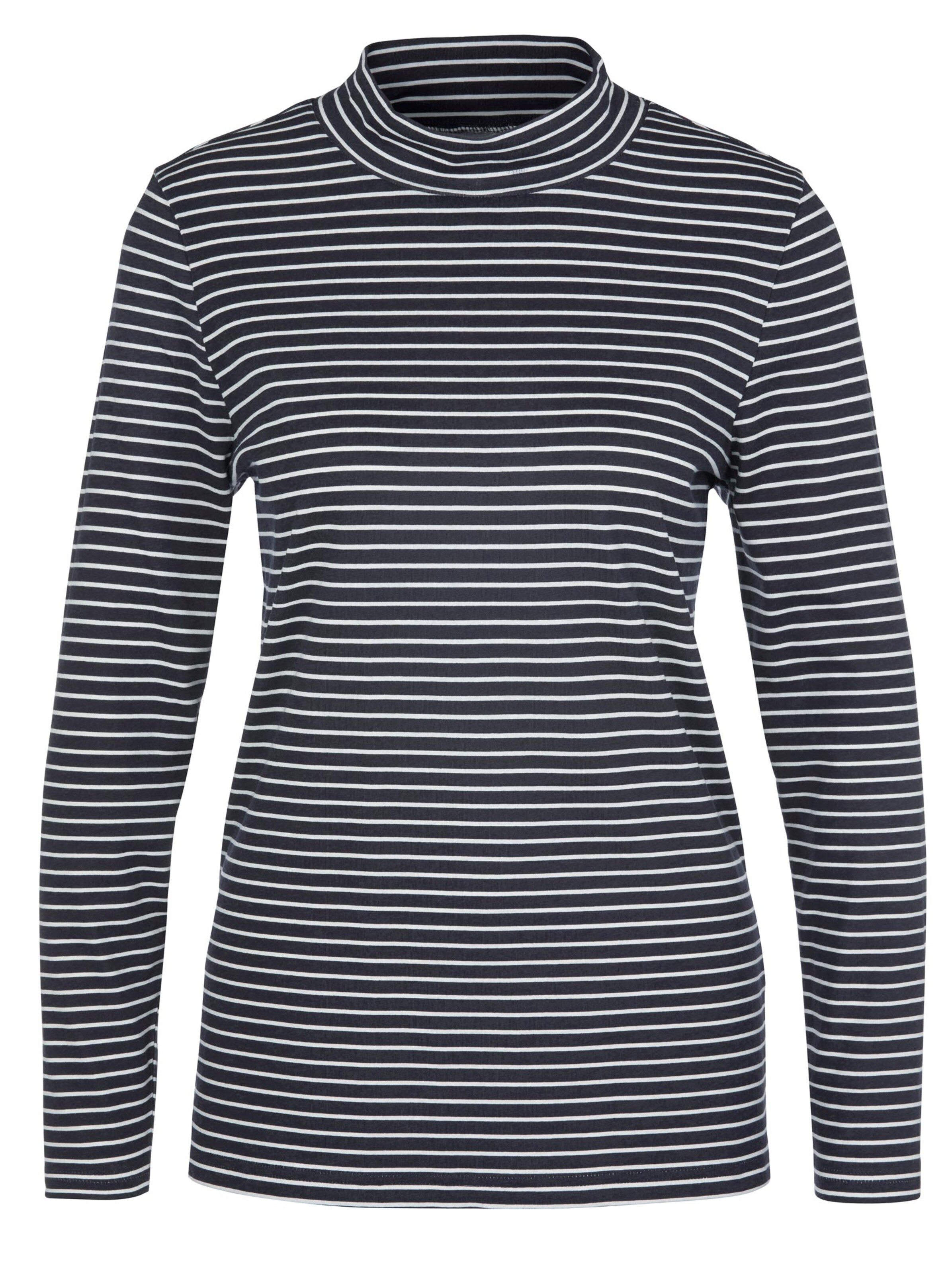 Shirt - marine-geringelt