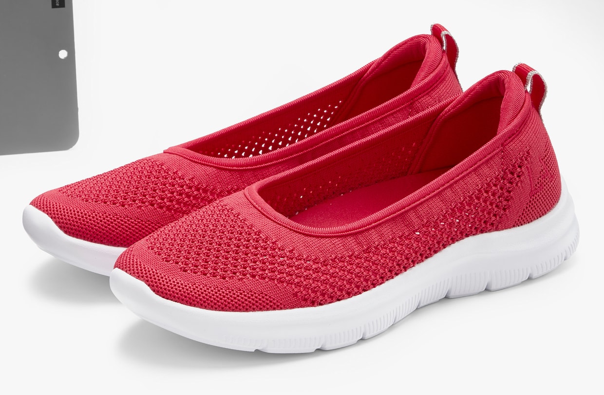 LASCANA Sneakers ballerines - fuchsia
