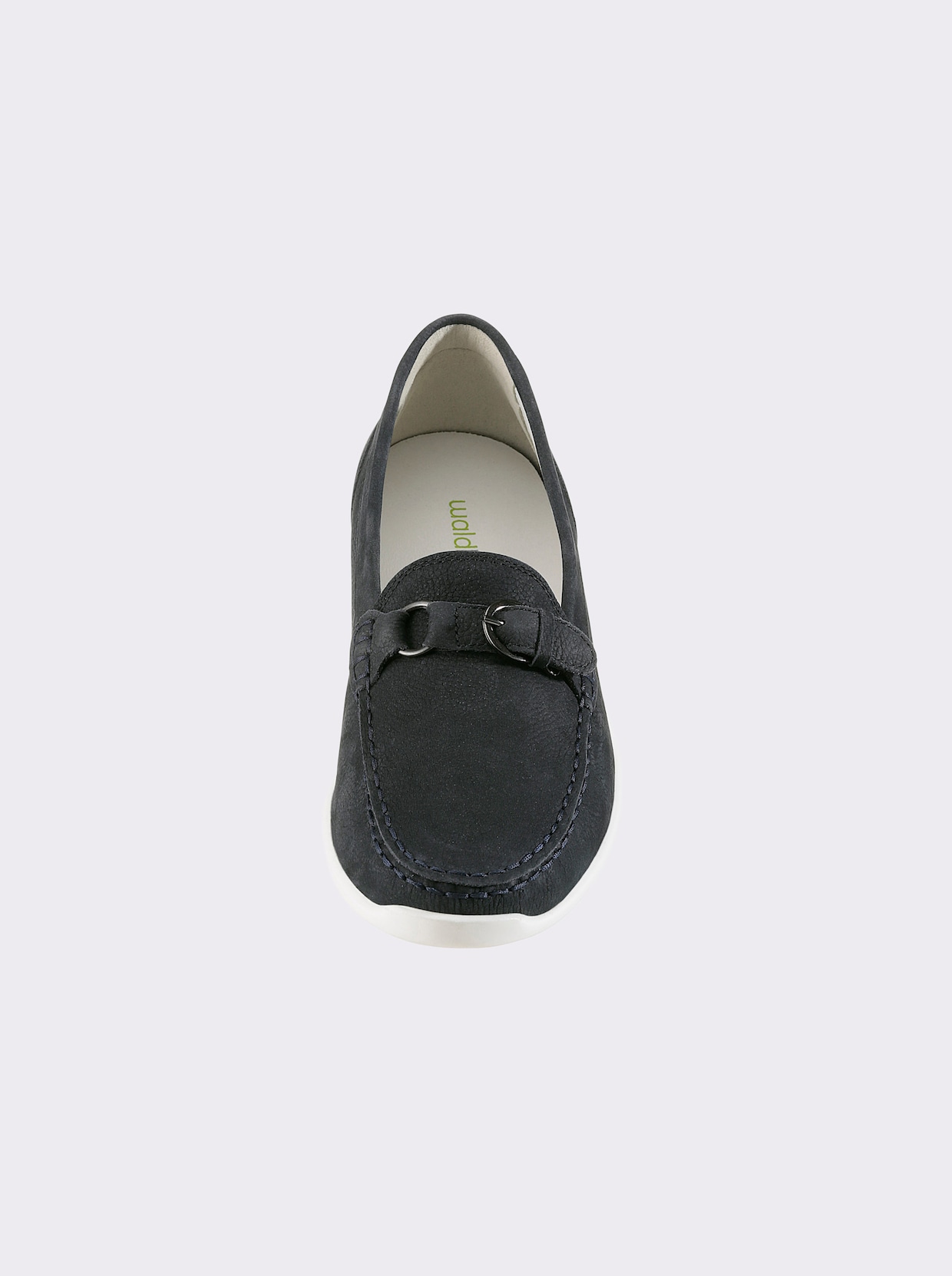 Waldläufer Slipper - nachtblau