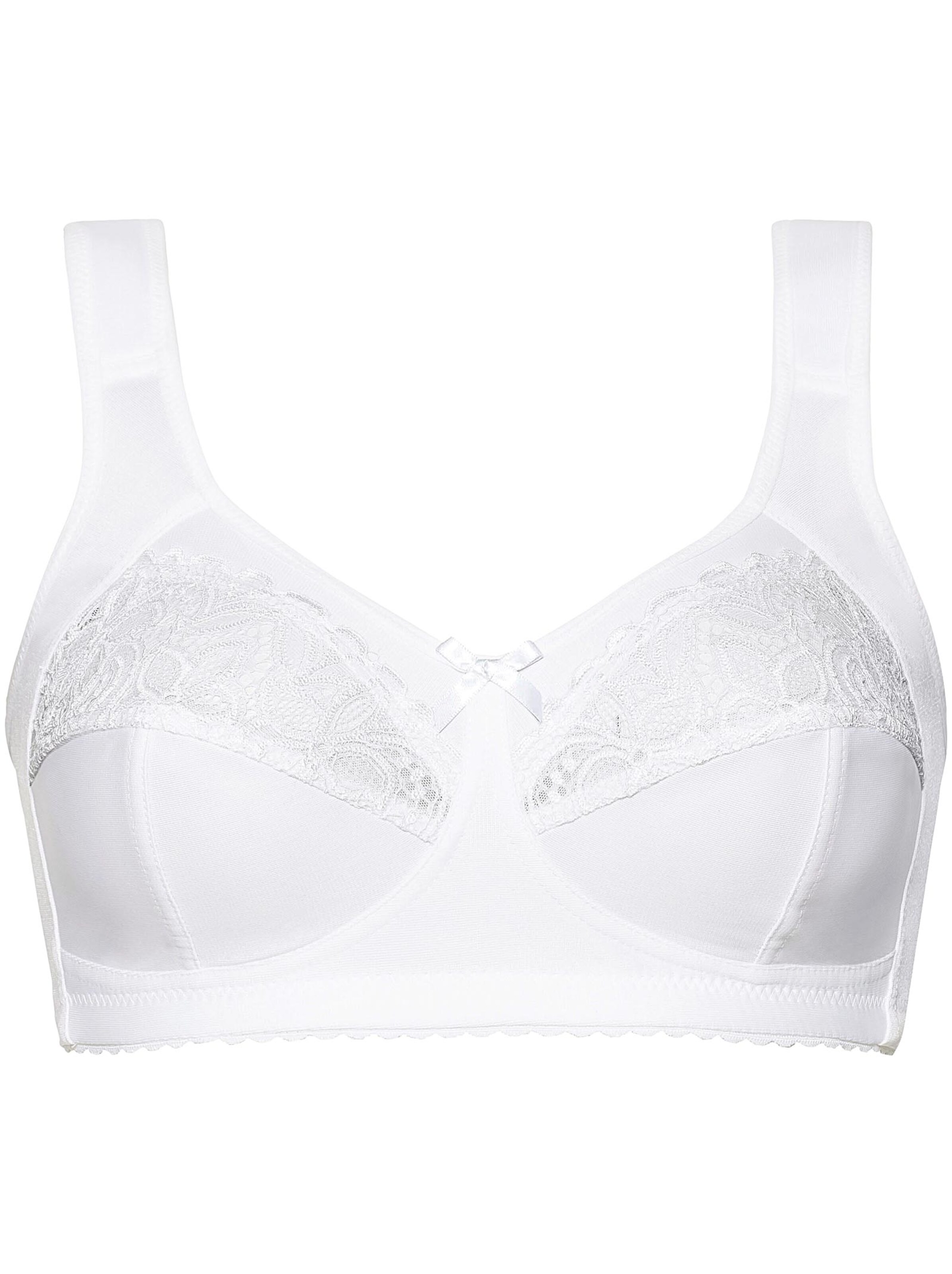 wäschepur Entlastungs-BH ohne Bügel - weiß