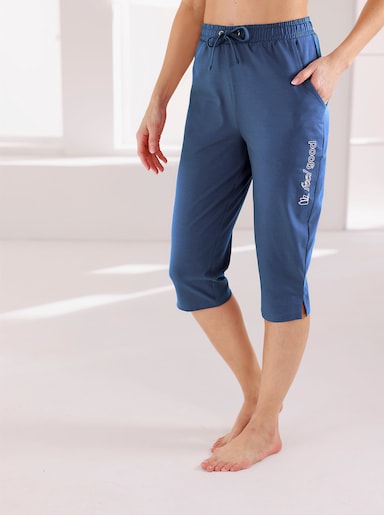 feel good Capri-Hose - jeansblau