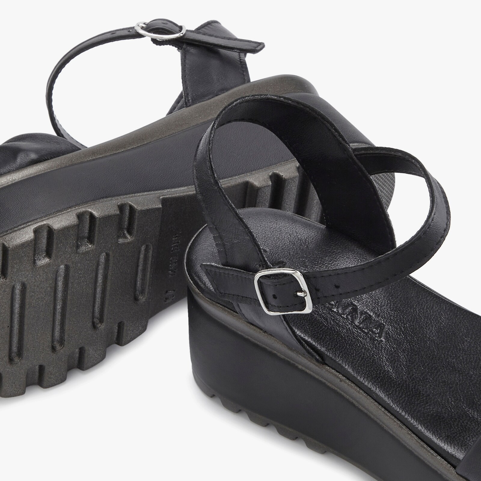 LASCANA Sandalette - schwarz