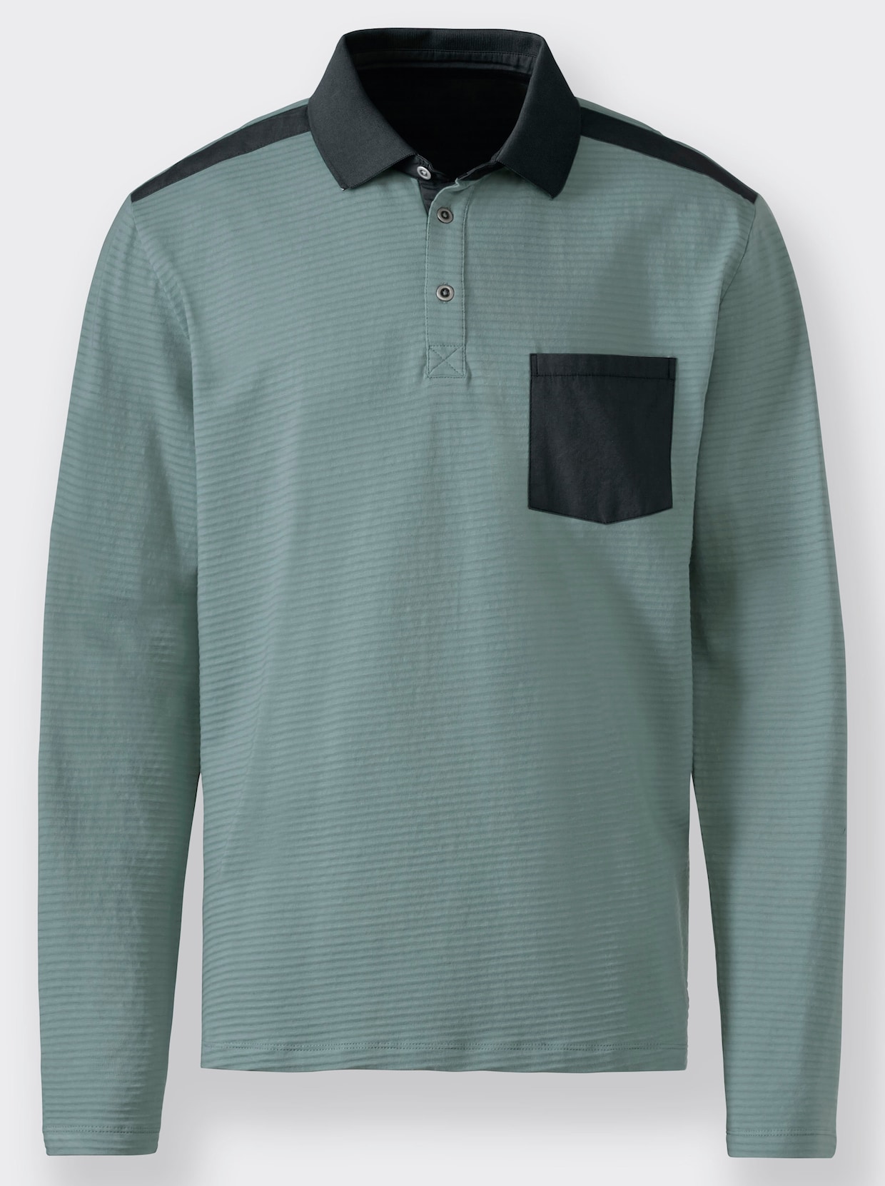 Marco Donati Langarm-Shirt - jade