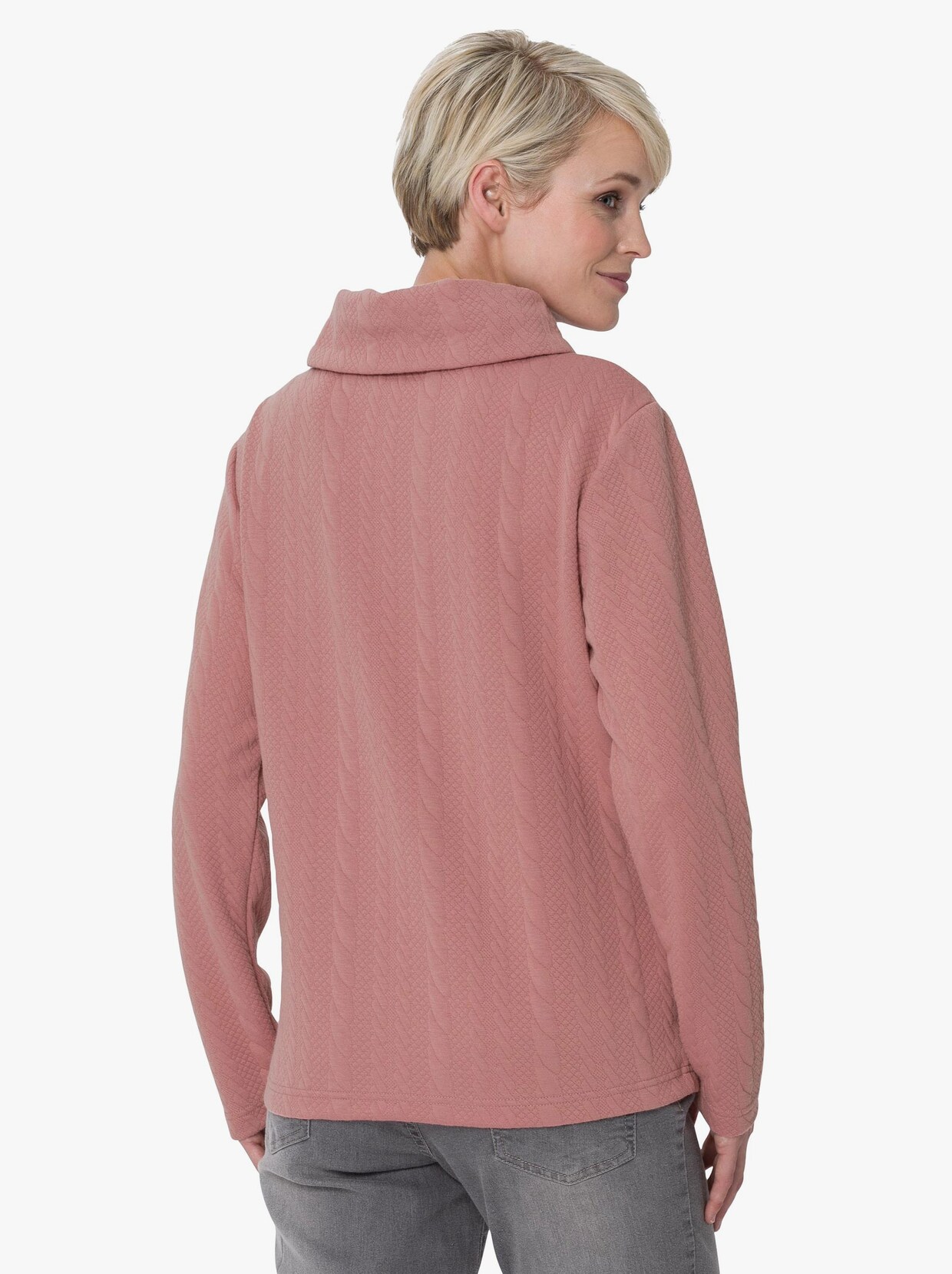 Sweatshirt - rosenholz