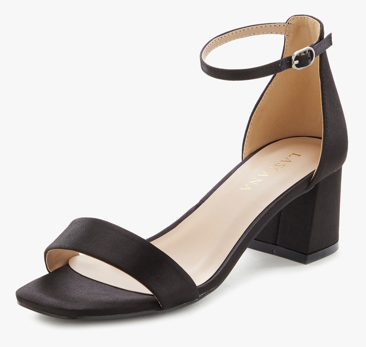 LASCANA Sandalette - schwarz