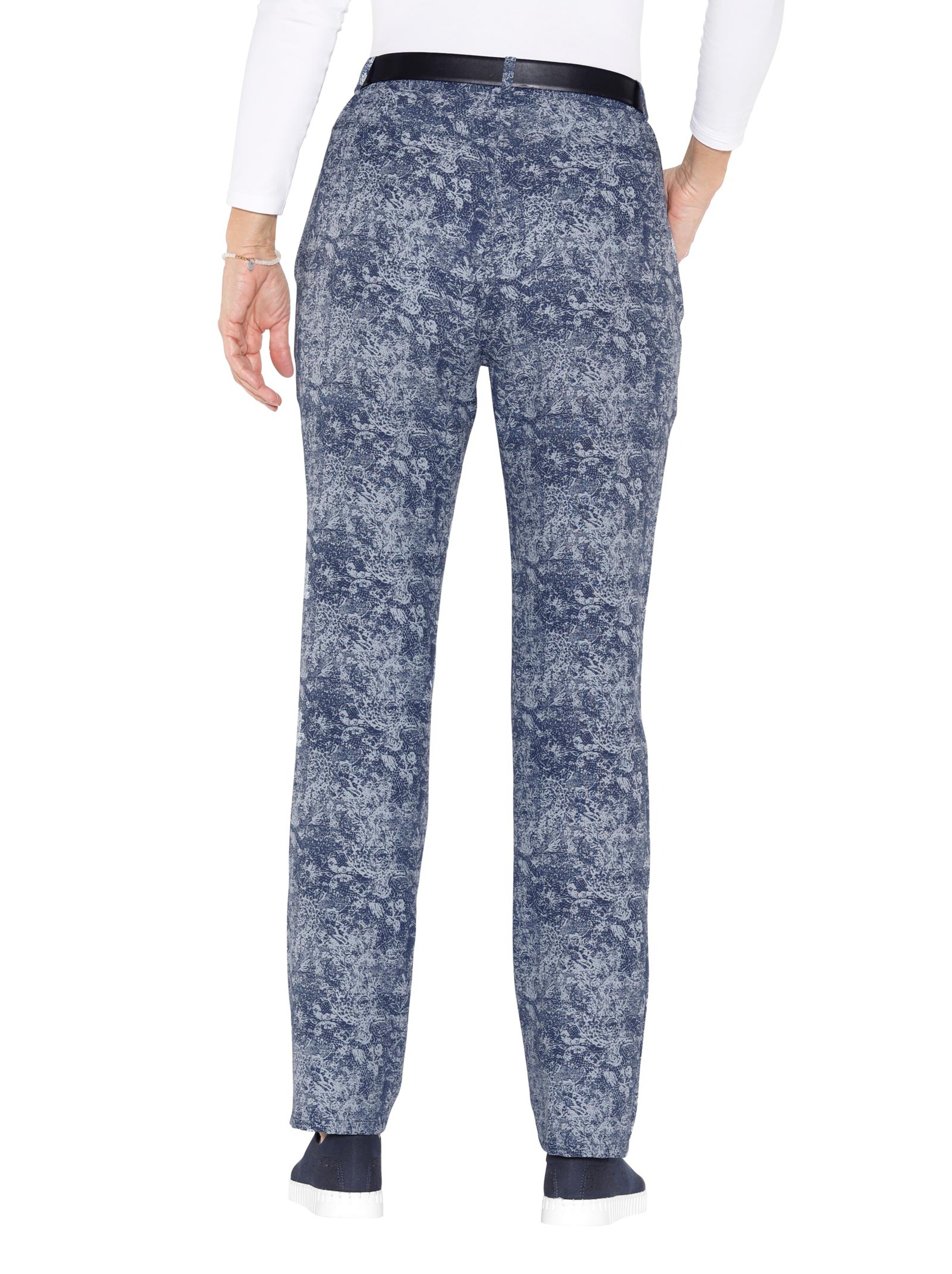 Hose - marine-gemustert