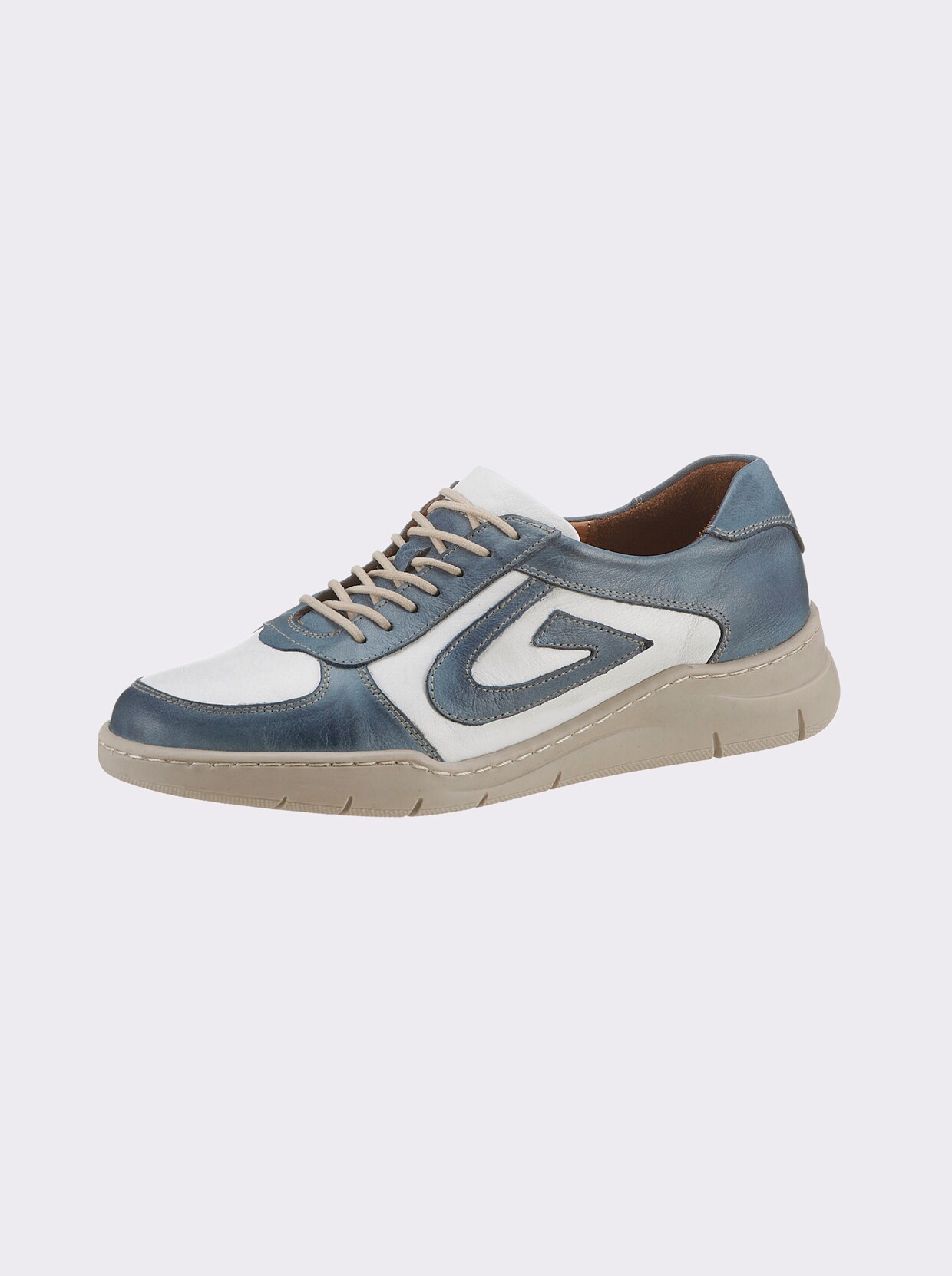 Gemini Sneaker - weiss-jeansblau