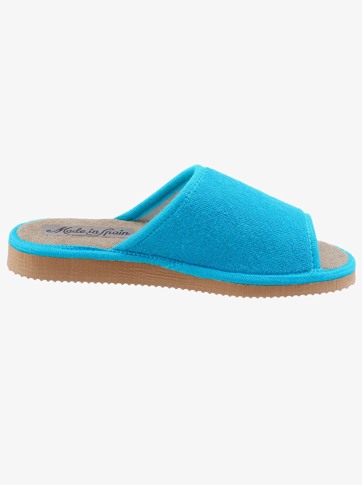 Pantoffels - turquoise