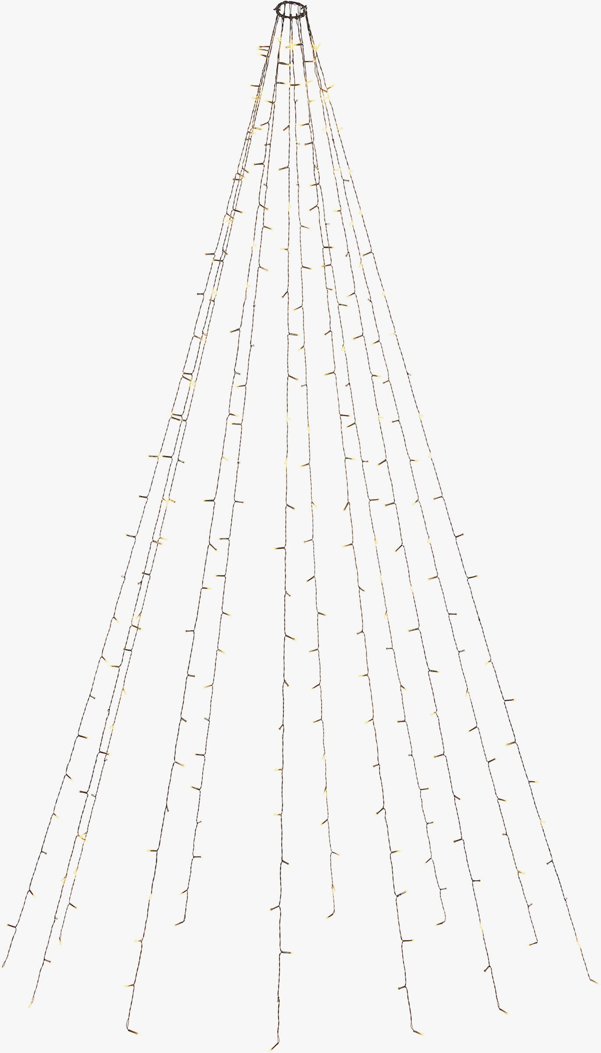 my home LED-Baummantel - dunkelgrün