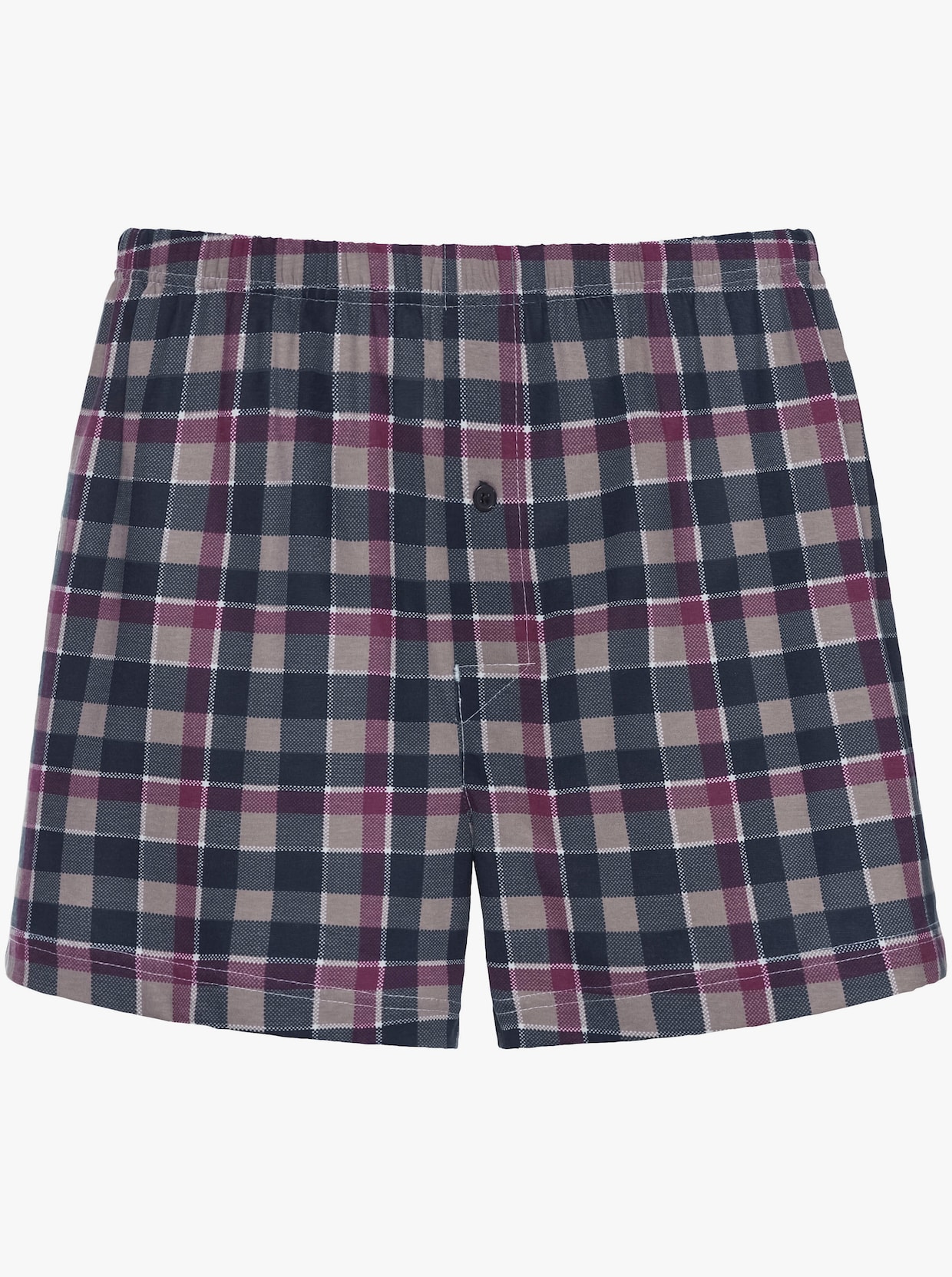 wäschepur men Boxershorts - blauw geruit