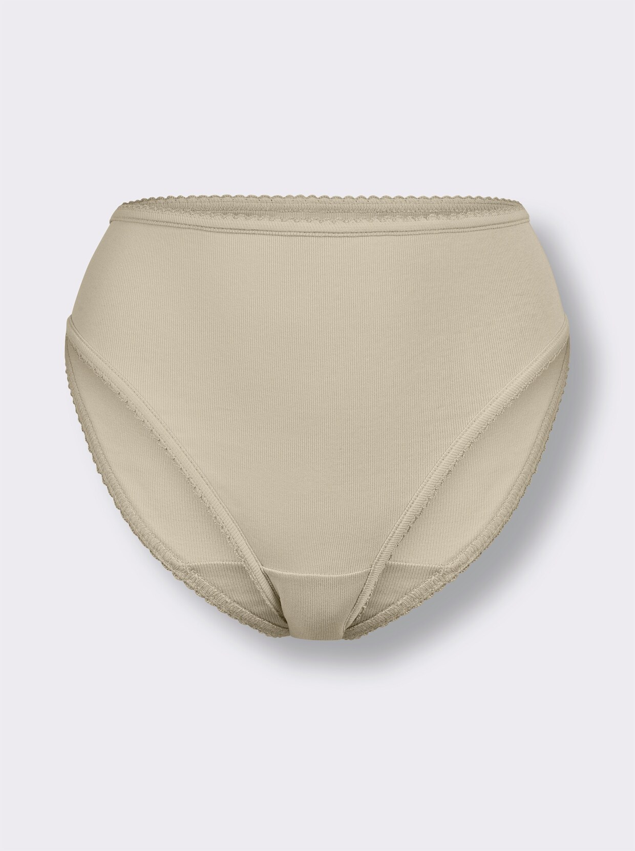 Bikinislip - steingrau + sand + bordeaux