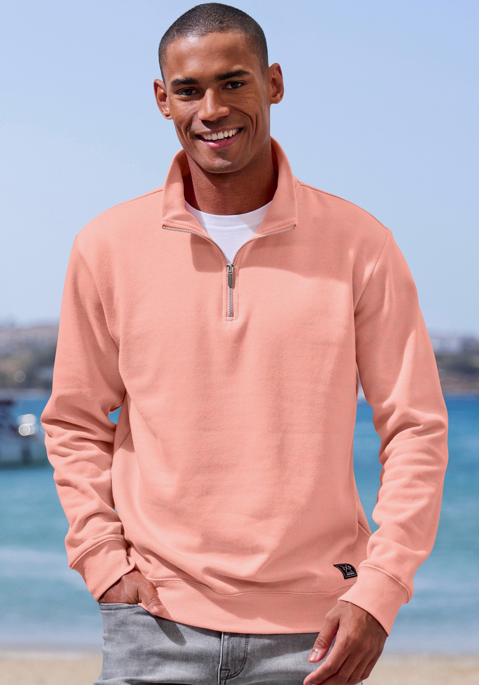 John Devin Sweatshirt - apricot