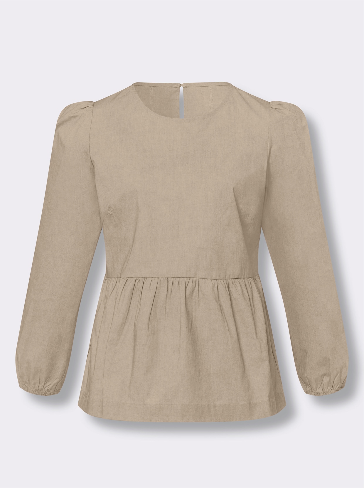 heine Schlupf-Bluse - beige