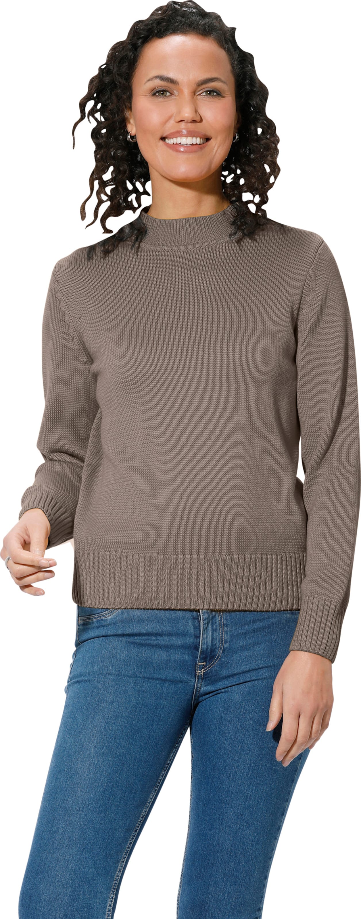 Thumbnail - Stehkragenpullover
