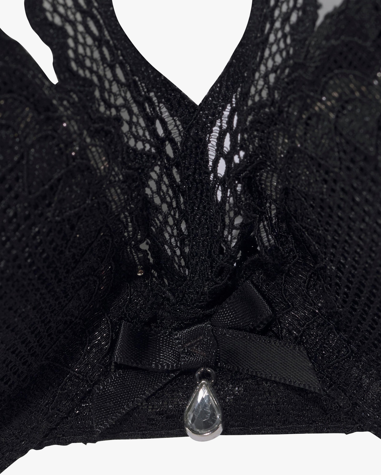 petite fleur gold Push-up-BH - schwarz