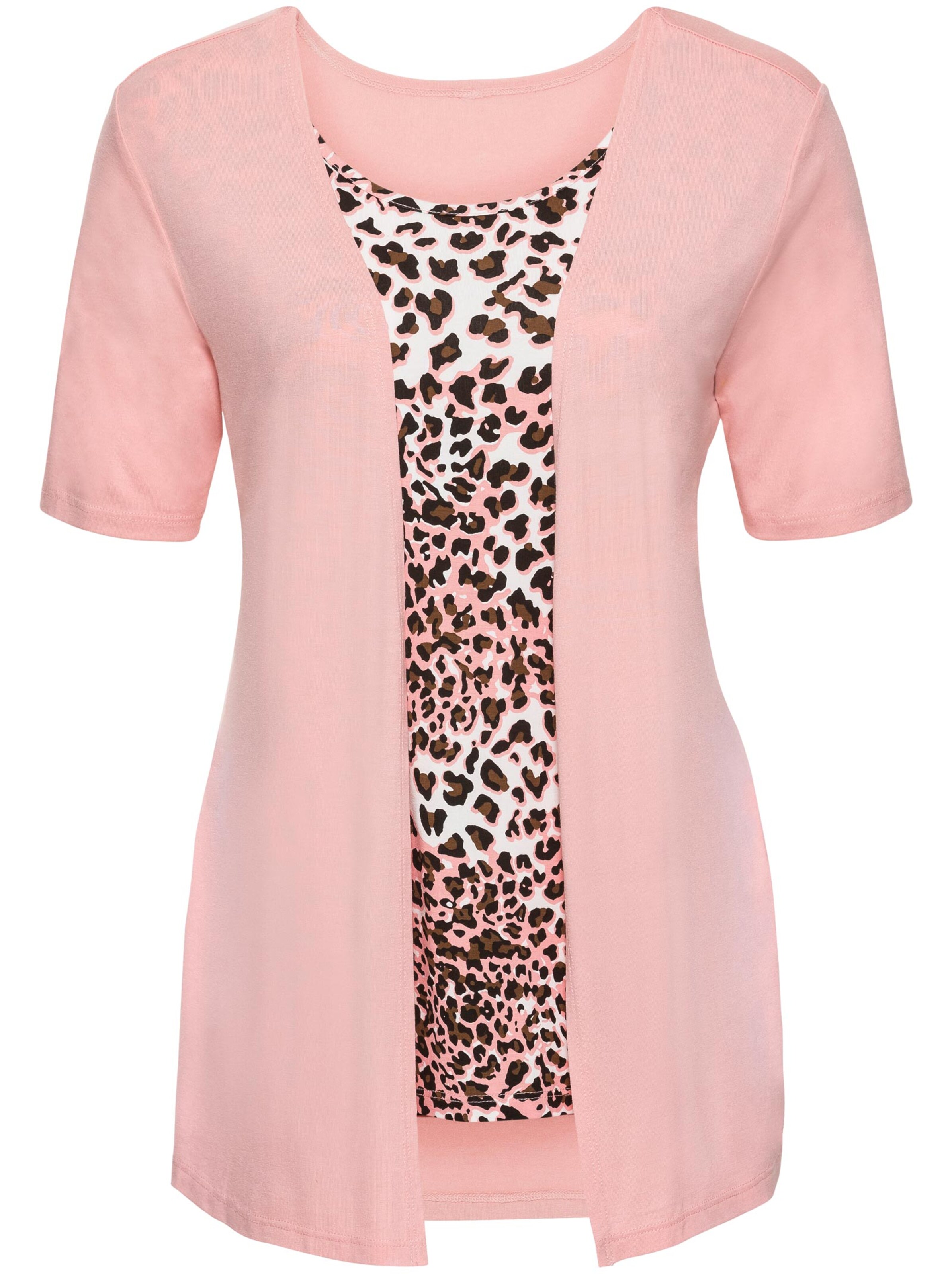 Shirt - braun-gemustert