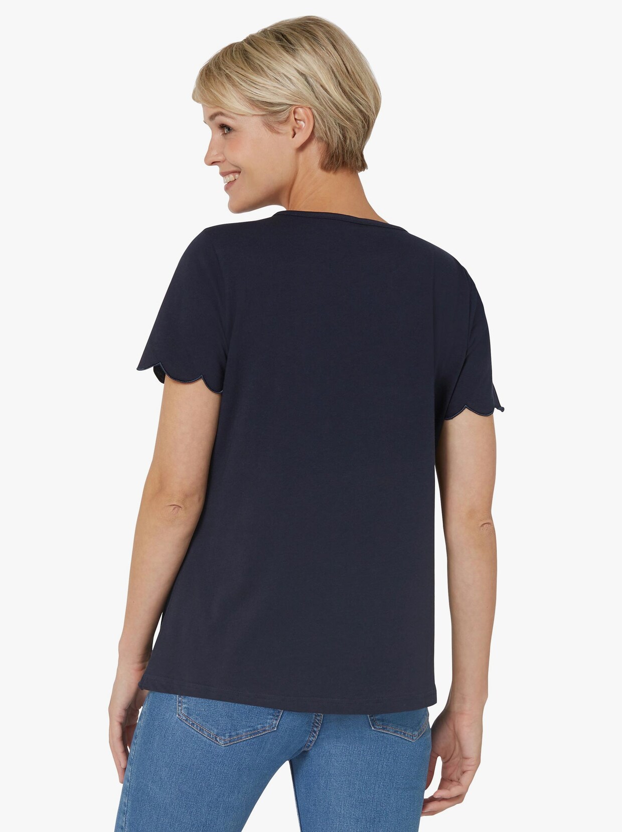 Shirt met korte mouwen - marine