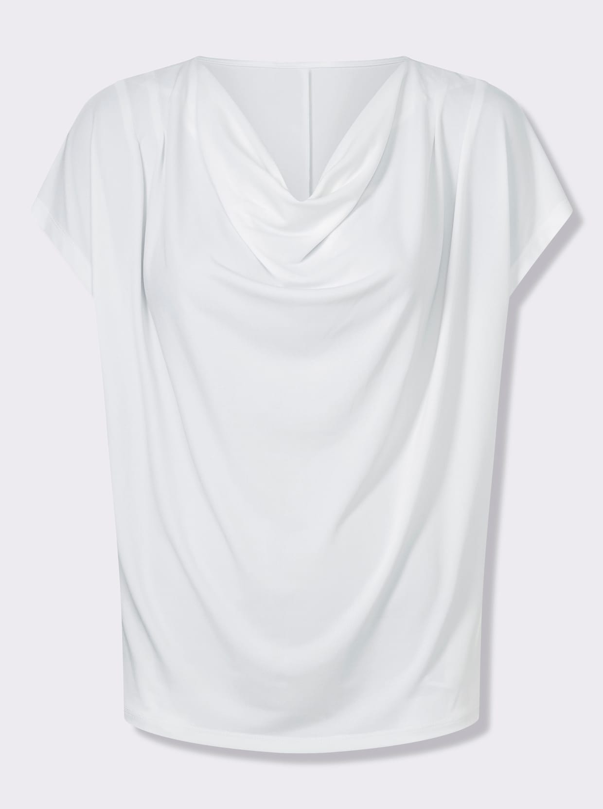 Wasserfallshirt - ecru