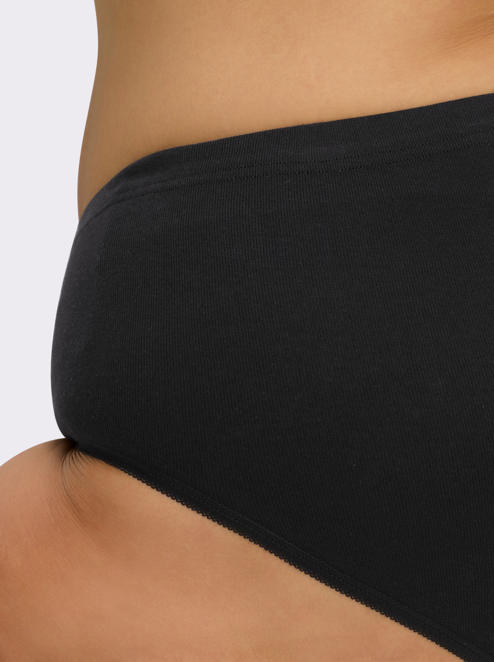 Speidel Taillenslip mit Doppelzwickel - 1x beige, 2x champagner, 2x schwarz