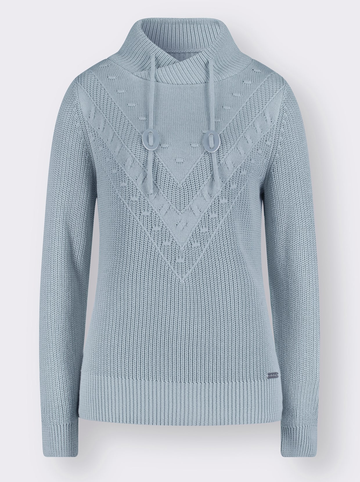 Pull en tricot - bleu clair