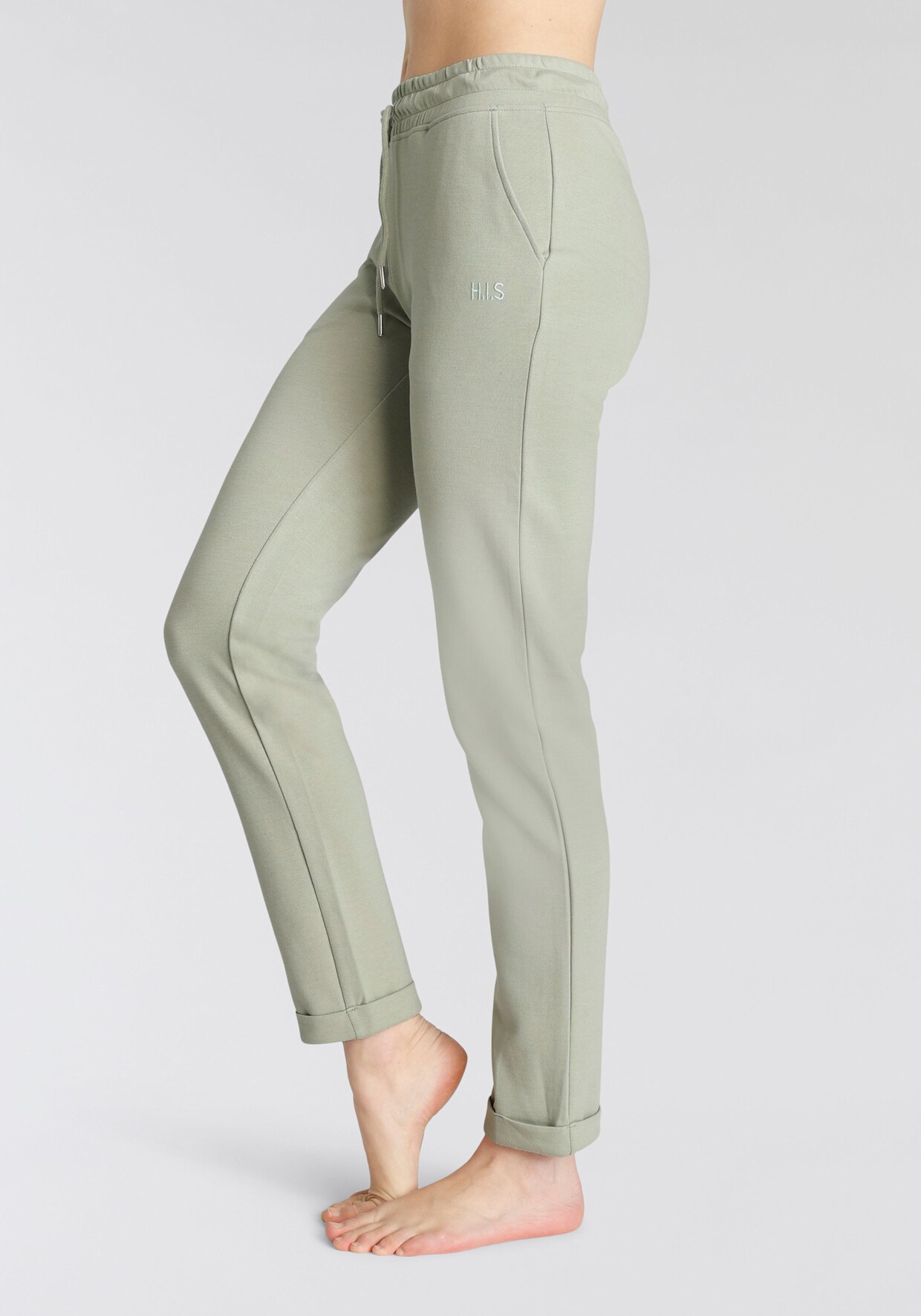 H.I.S comfortbroek - mint/groen