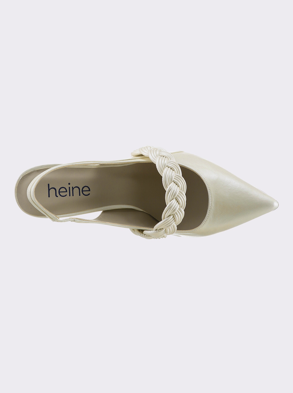 heine Slingpumps - champagner