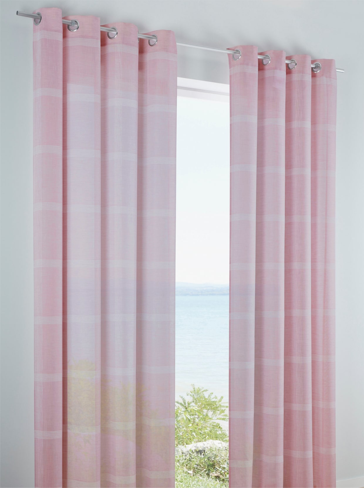 heine home Decoratieve vitrage - roos