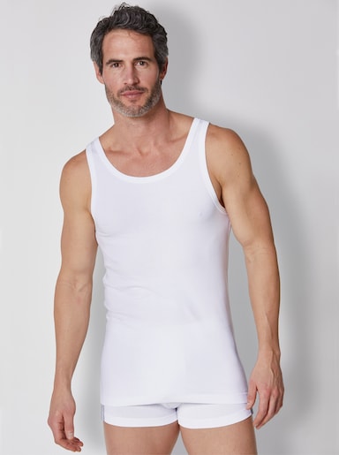 Schiesser Unterhemd - weiß