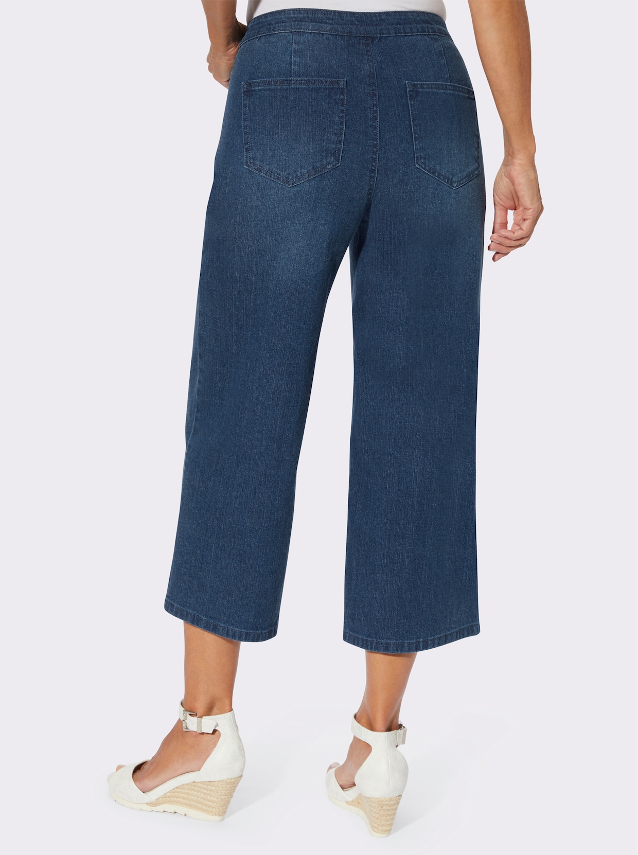 Culotte - blue-stone-washed