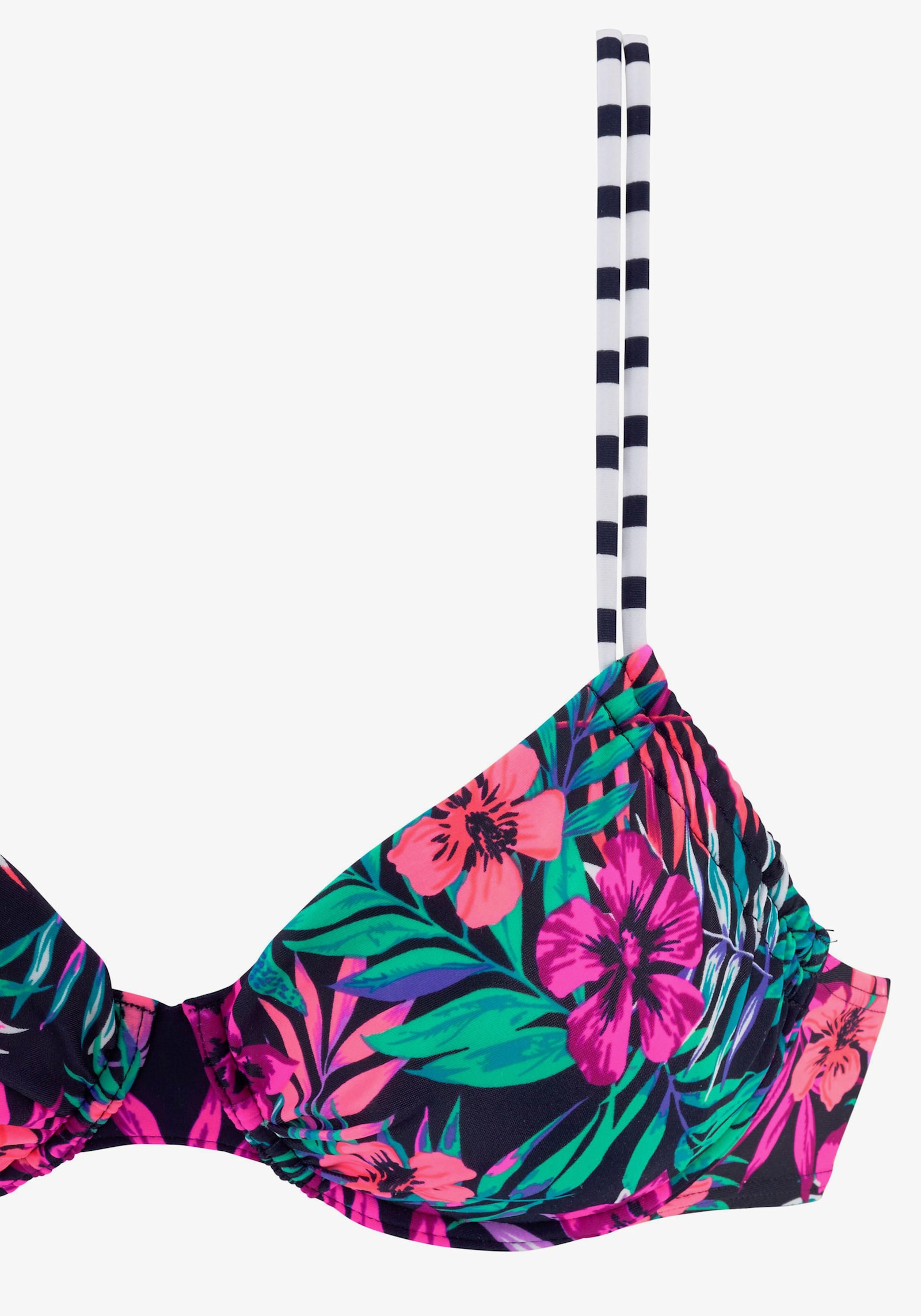 Venice Beach Bügel-Bikini-Top - marine-bedruckt