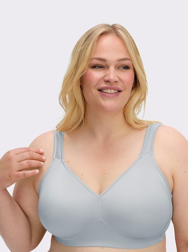 Speidel Komfort-BH ohne Bügel 2-lagigen Cups - hellgrau