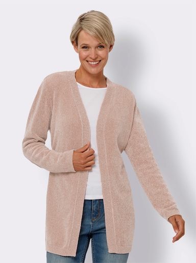 Strickjacke - puder