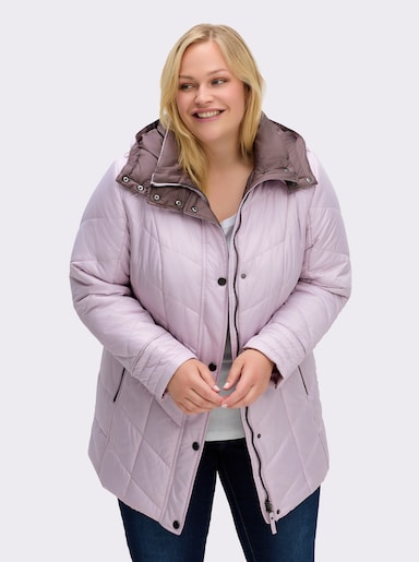 Steppjacke in Microfaser-Qualität, pflegeleicht - altrosé