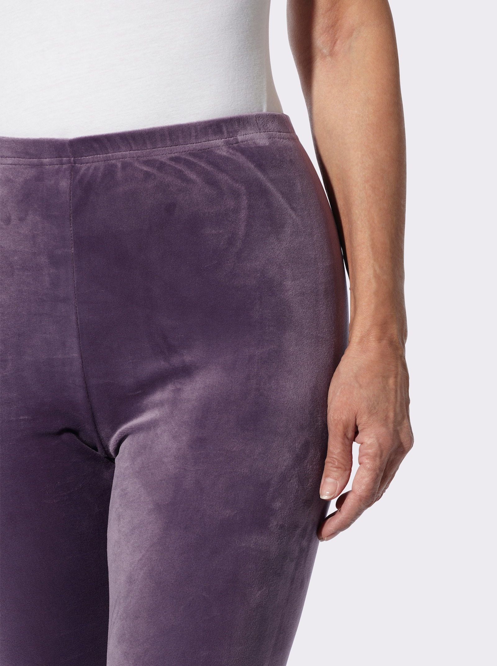 Leggings in Nicki-Qualität - feige