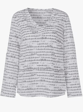 Bluse - weiß-bedruckt