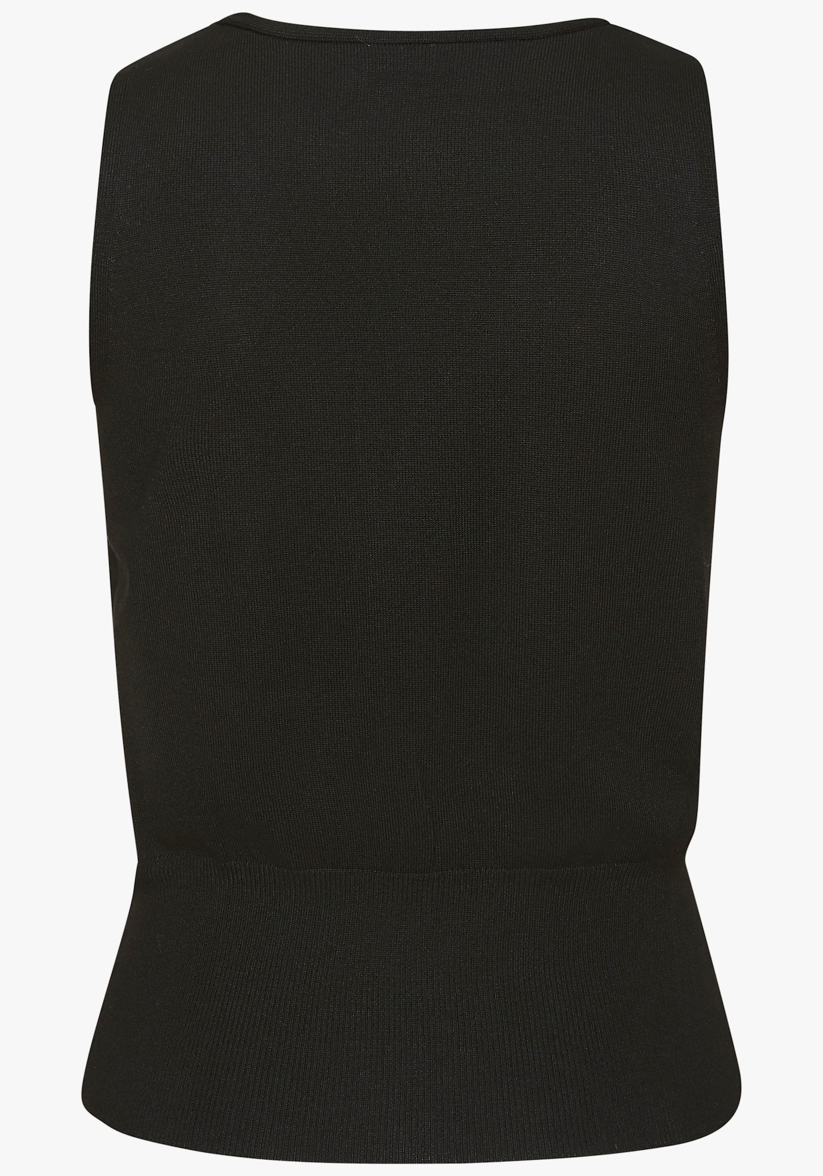 LASCANA Tricottop - zwart