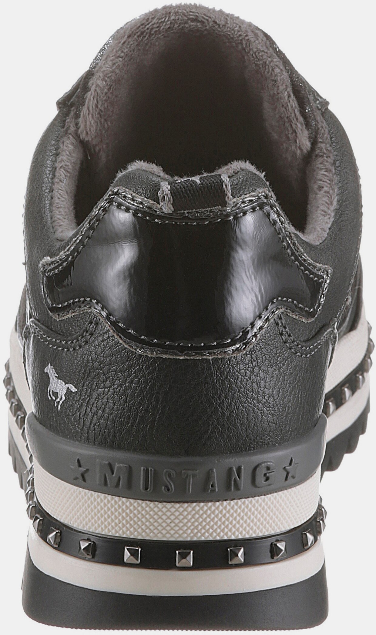 Mustang Shoes Plateausneaker - anthrazit