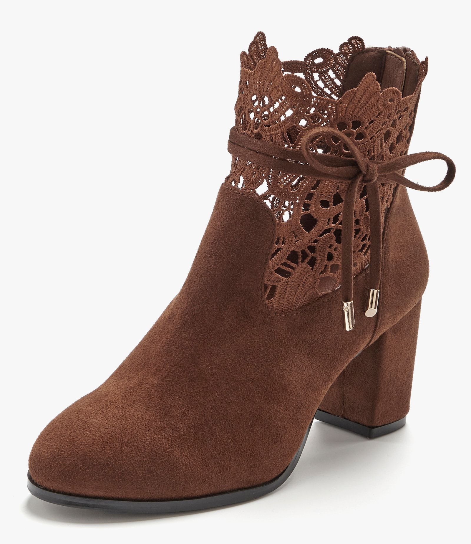 LASCANA High-Heel-Stiefelette - dunkelbraun