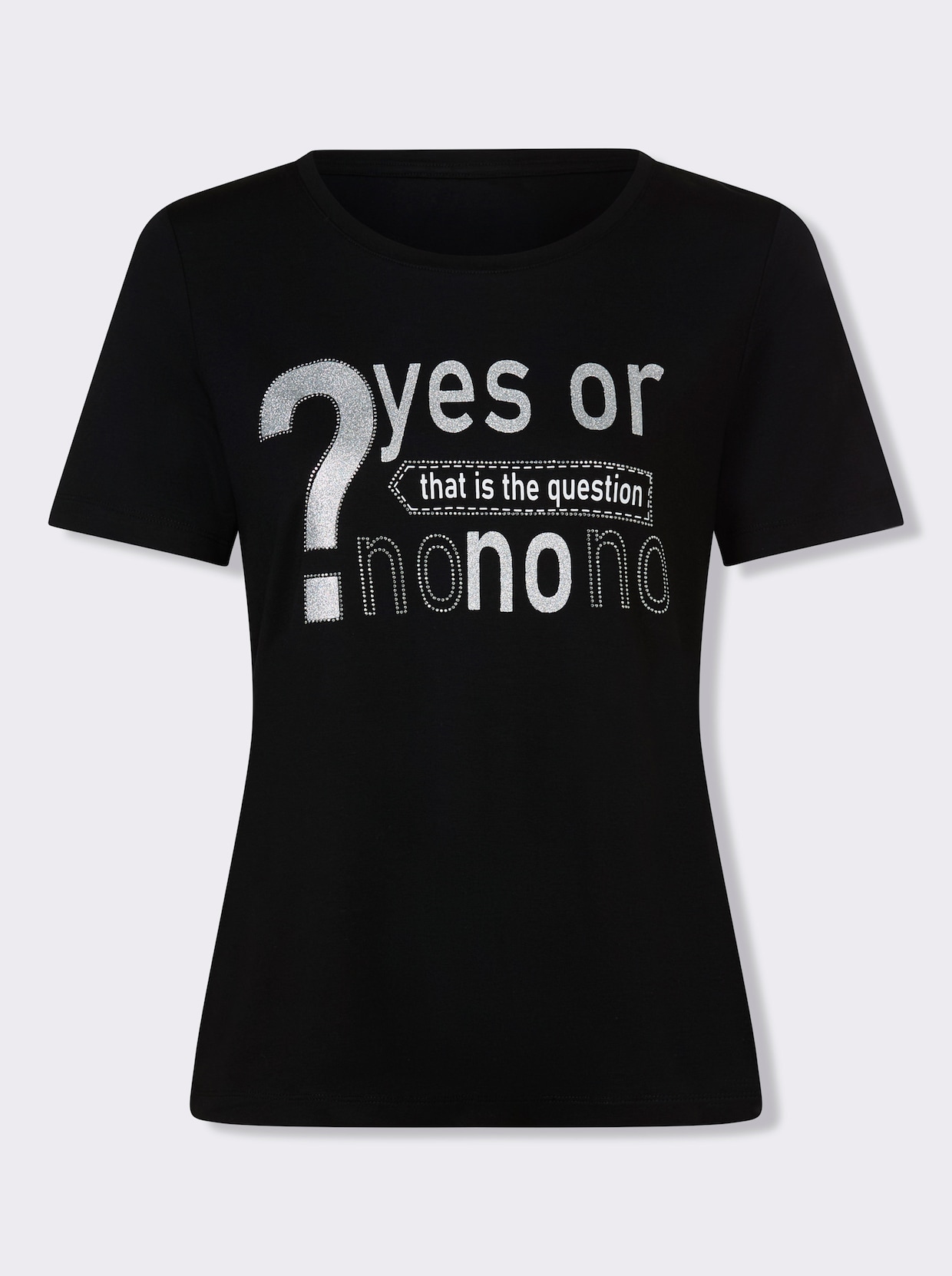 heine T-Shirt - schwarz