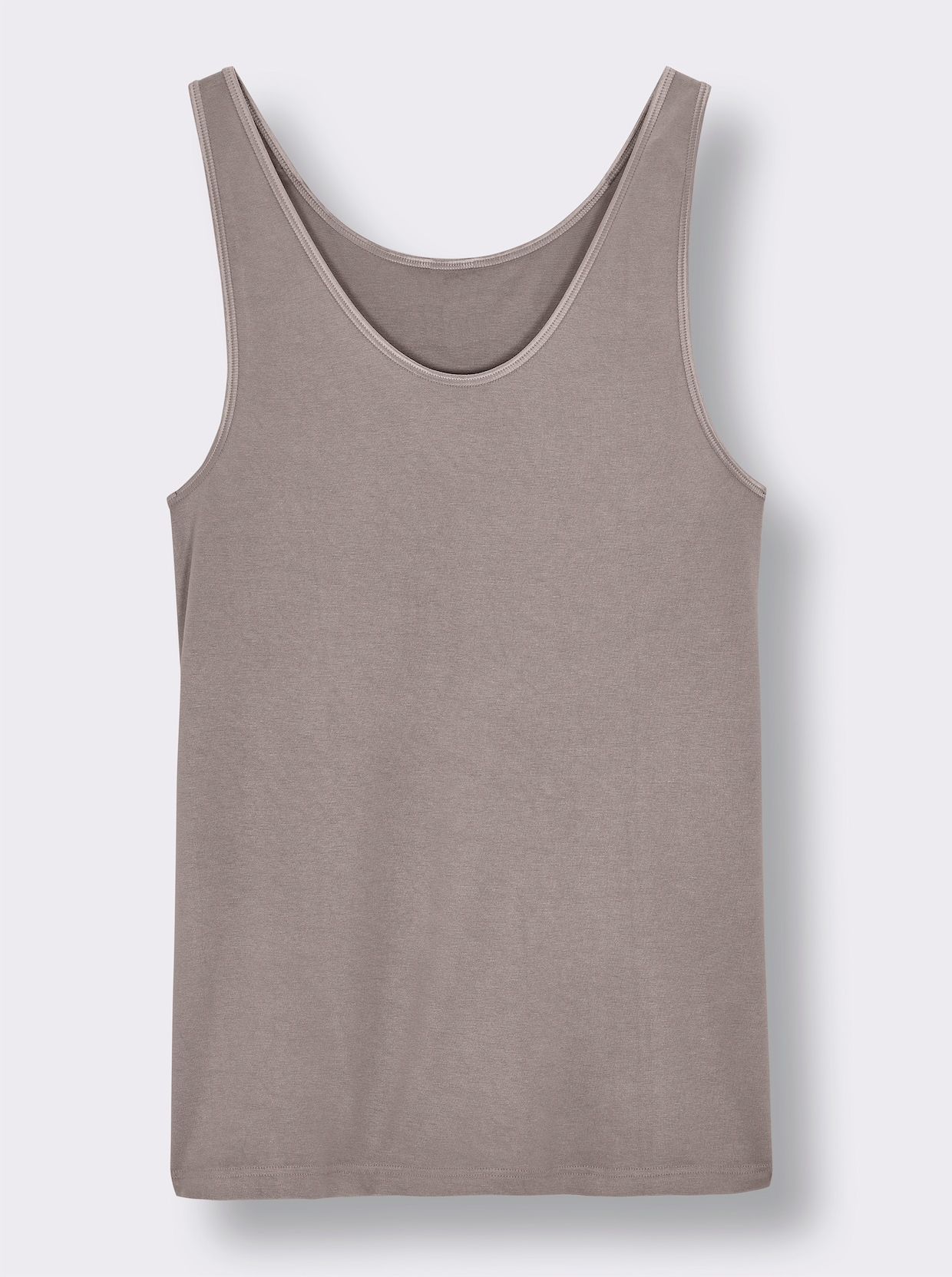 wäschepur Achselhemd in Modal-Qualität - sand
