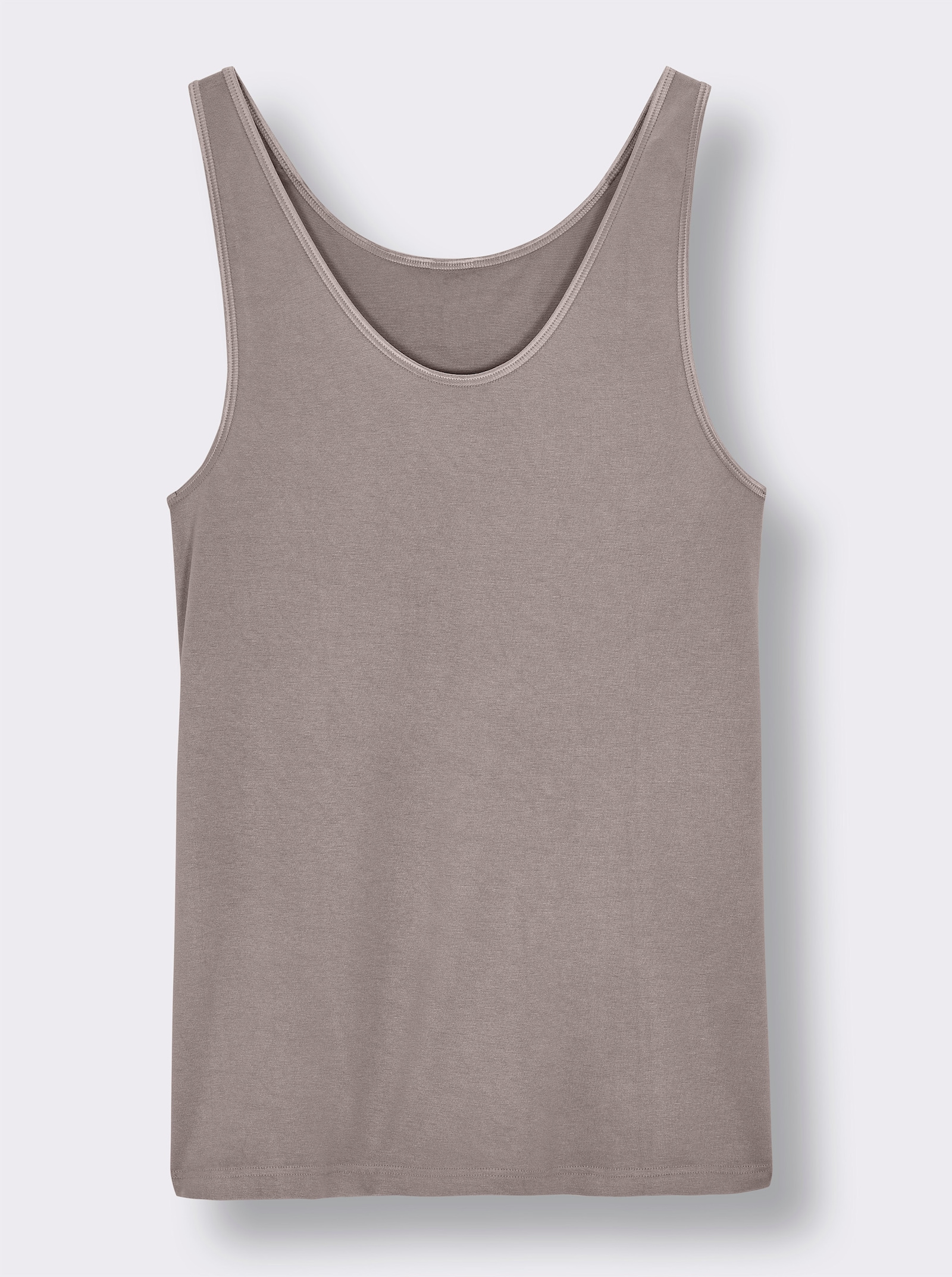 wäschepur Achselhemd in Modal-Qualität - sand
