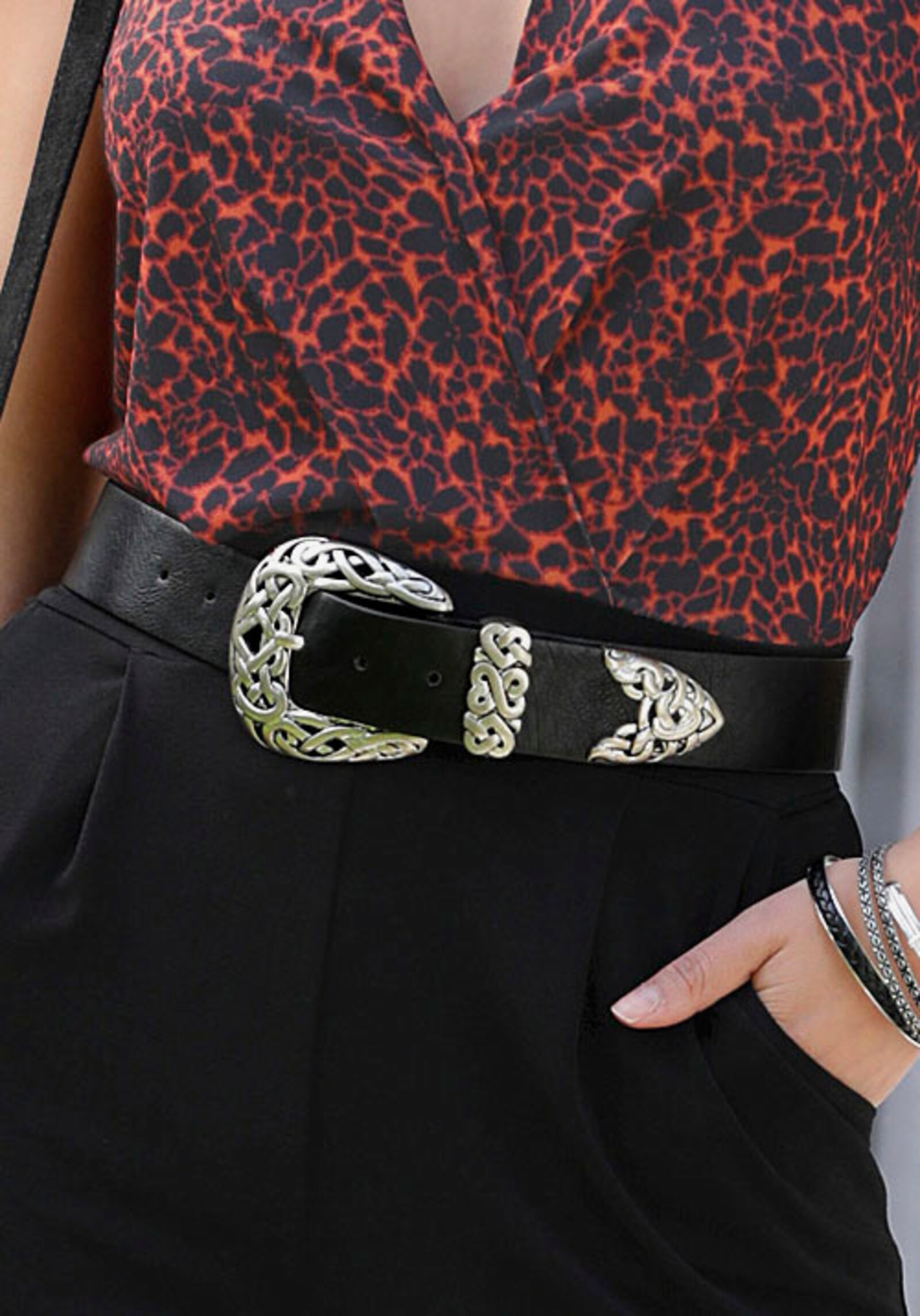 LASCANA Hüftgürtel - schwarz