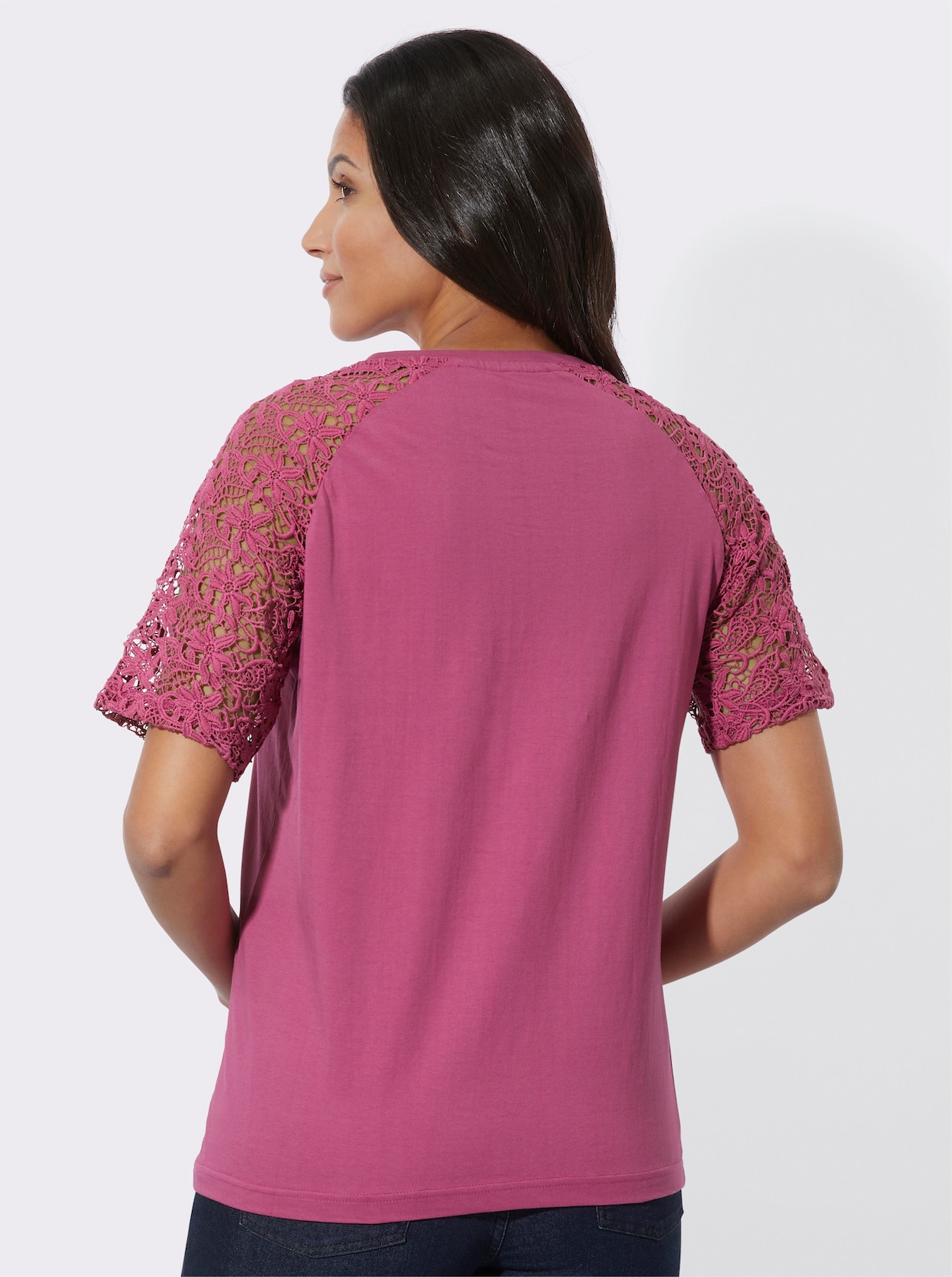 Kanten shirt - heide