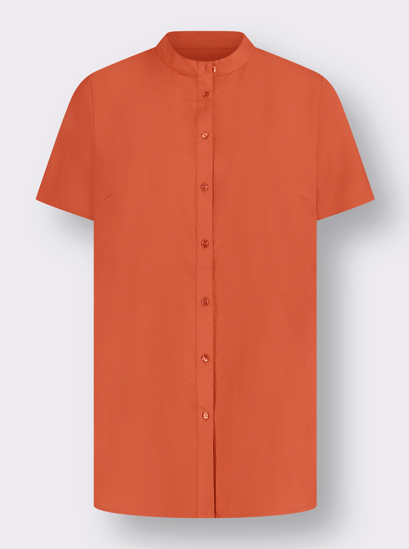 Dlouhá halenka s dlouhými bočními rozparky - terra