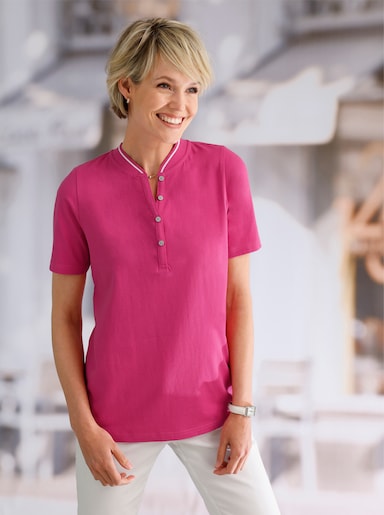 Shirt met korte mouwen - fuchsia