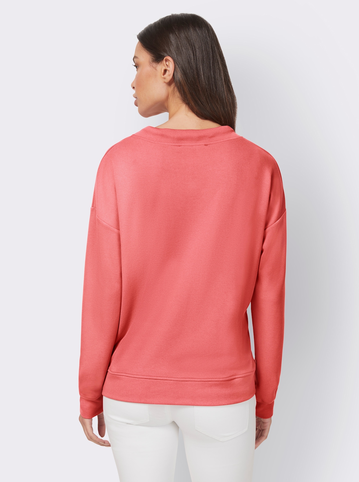 heine Sweatshirt - rose flamant