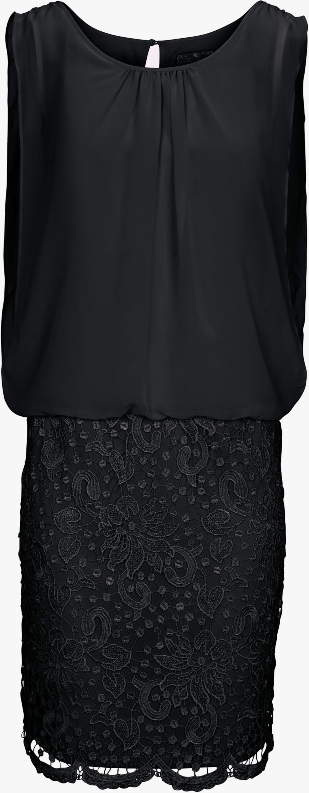 heine Robe en dentelle - noir